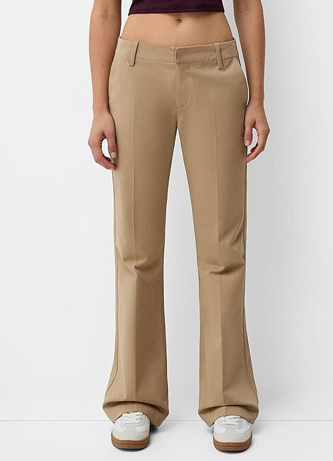 Imagen - Pantalones camel tipo chinos