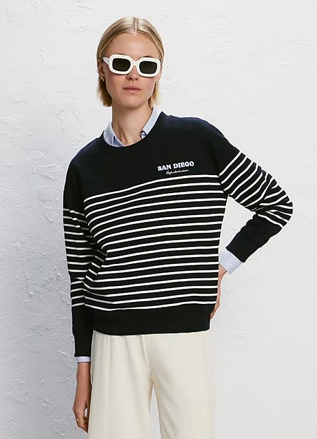 Imagen - Sudadera de rayas de Easy Wear, 15,99 euros.