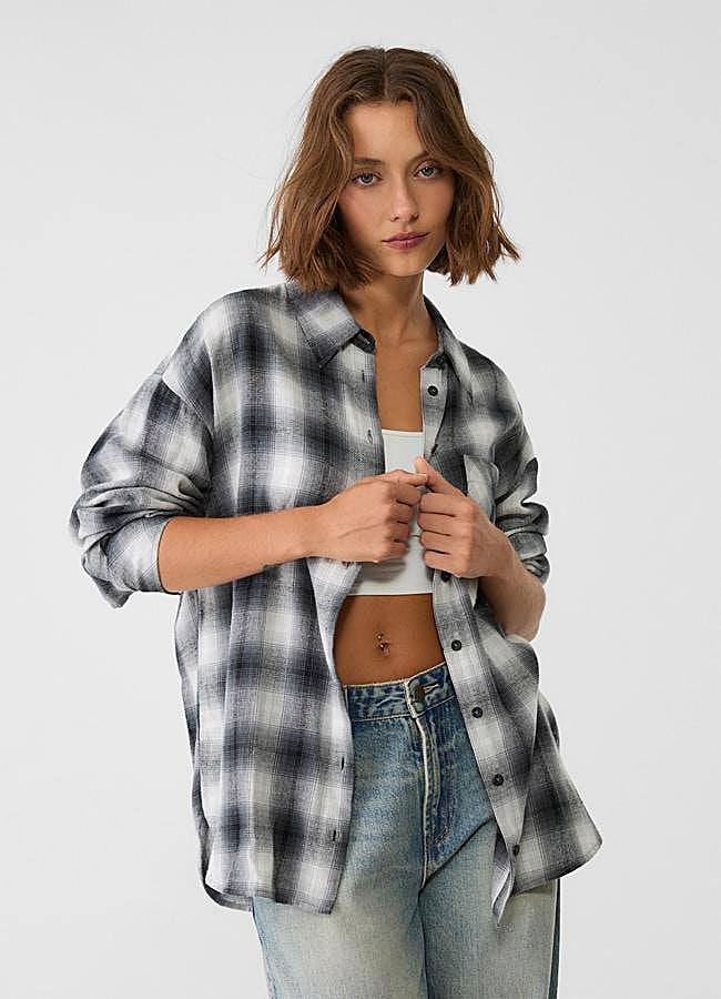 Imagen - Camisa de cuadros oversize