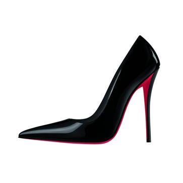 Imagen secundaria 1 - Presentación del nuevo zapato Miss Z de Louboutin y silueta del modelo.