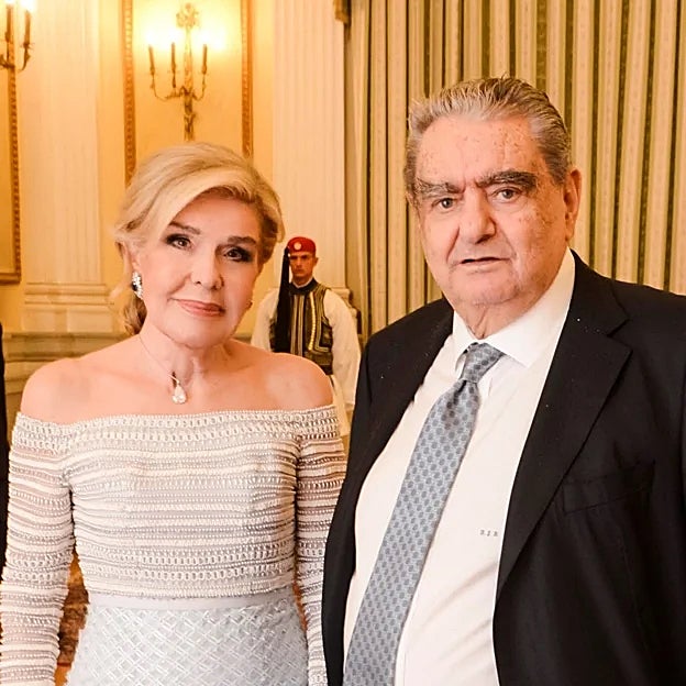 Marianna y Vardis Vardinogiannis. en una imagen de archivo. 