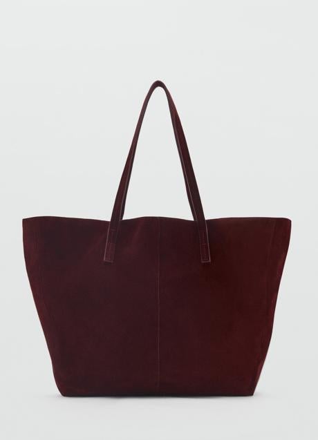 Imagen - Bolso de serraje de Mango (39,99 euros)