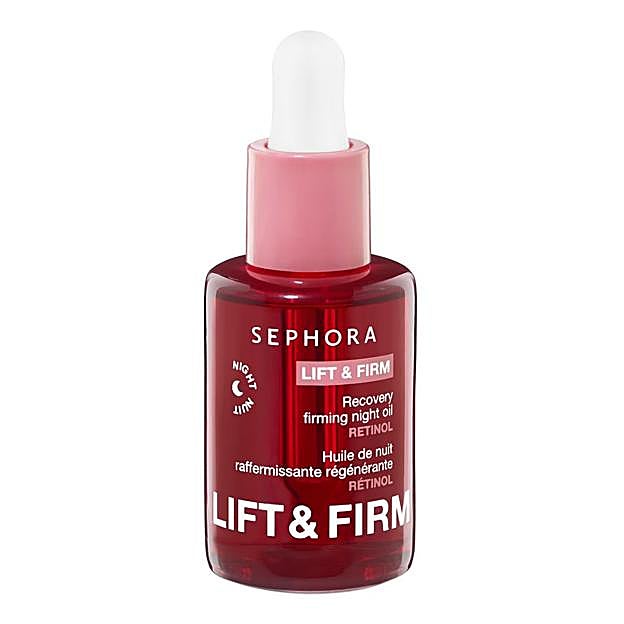 Lift & Firm Recovery Firming Night Oil de Sephora Collection. Precio: 24 euros