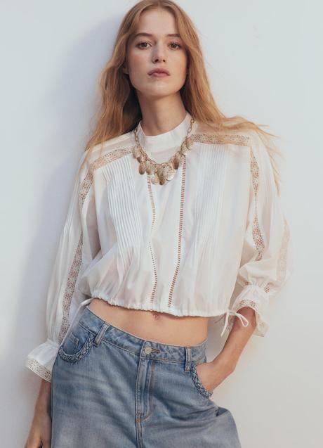 Imagen - Camisa con encaje de Sfera (29,99 euros)