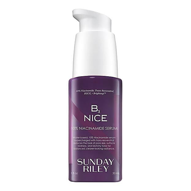 B3 Nice Niacinamide Serum de Sunday Riley. Precio: 67,99 euros