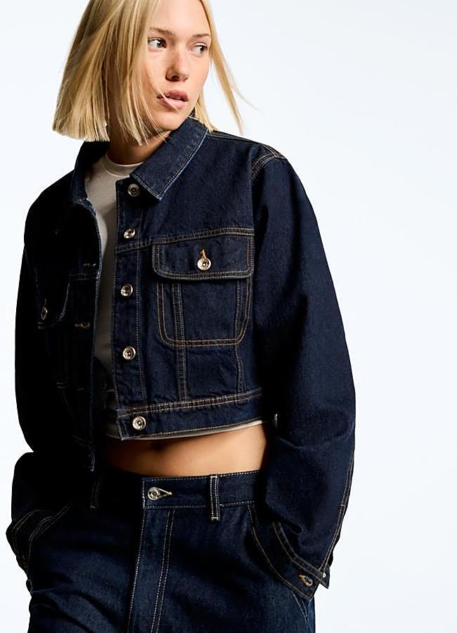 Imagen - Chaqueta vaquera cropped