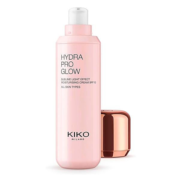 Prebase con ácido hialurónico Hydra Pro Glow de Kiko Milano.
