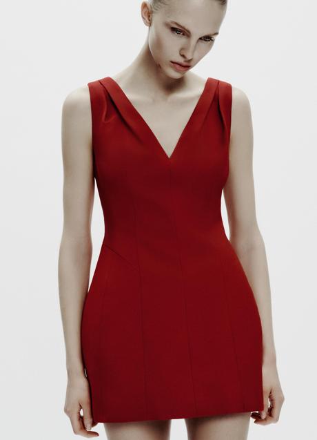 Imagen - Vestido rojo de Zara (59,99 euros)