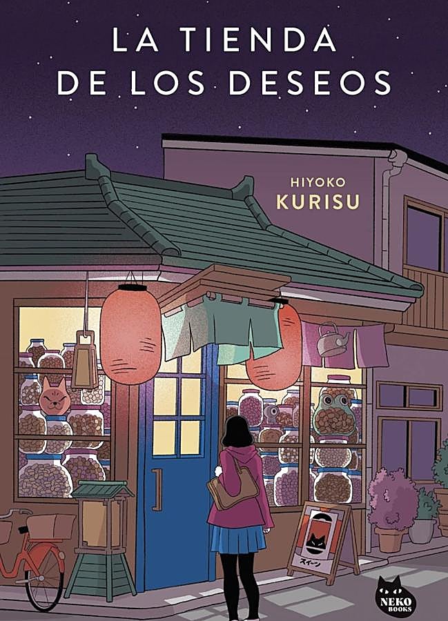 Imagen - Portada de La tienda de los deseos, la novela de Hiyoko Kurisu que acaba de publicarse en nuestro país. / Neko Books.