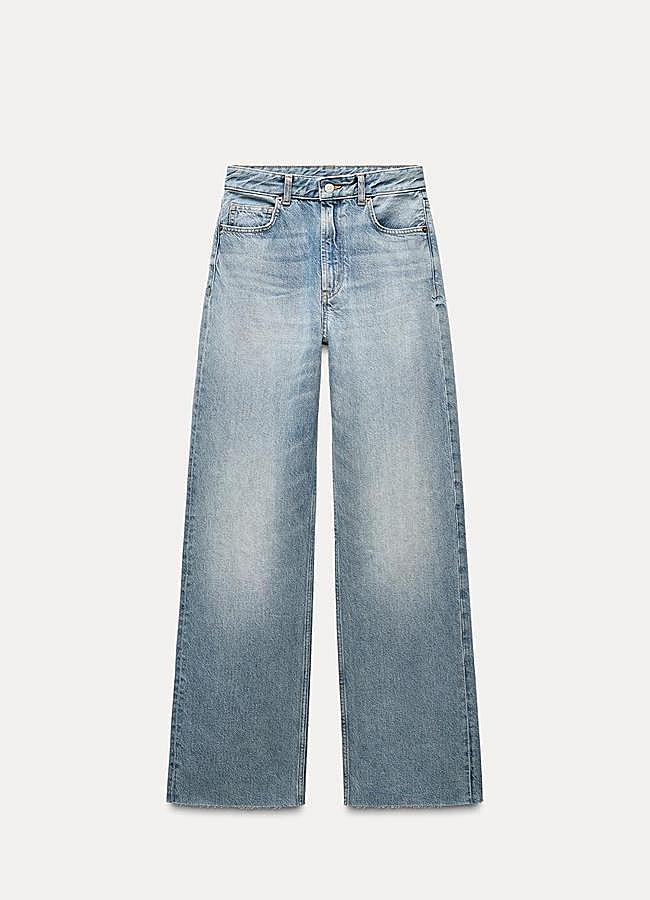 Imagen - Vaquero wide leg de tiro alto de Zara.