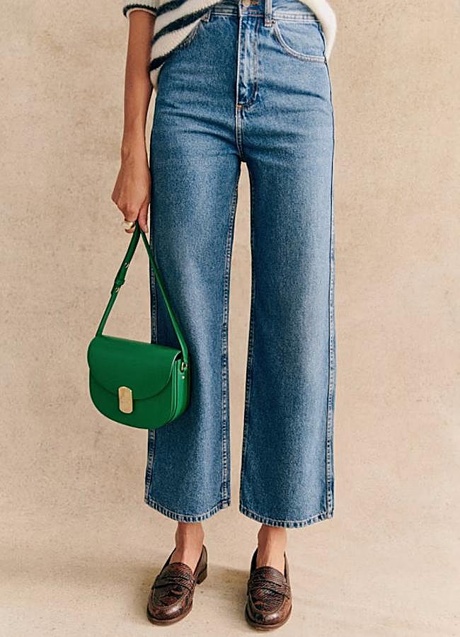 Imagen - Vaqueros Le Crop de Sézane.