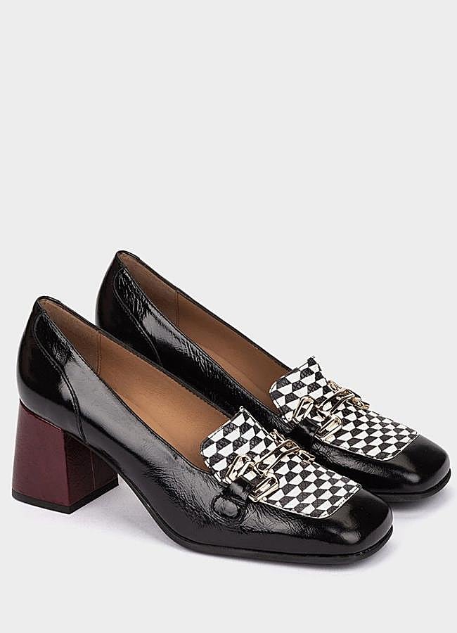 Imagen - Mocasines de tacón acharolados