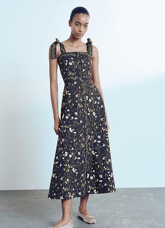 Imagen - Vestido floral print con tirantes