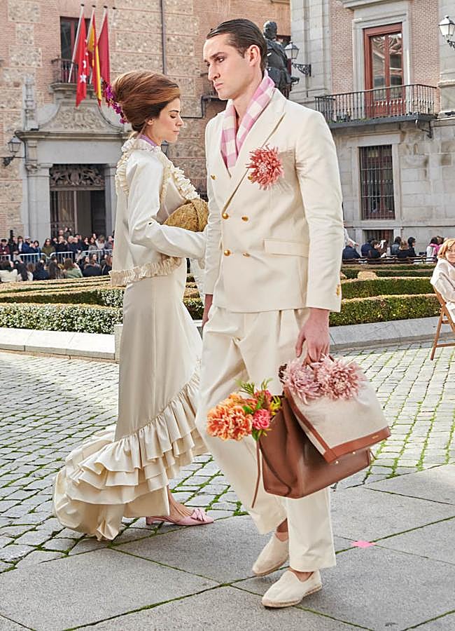 Imagen - Look de García Madrid en el desfile inaugural de Madrid es Moda. Foto: Pablo Paniagua.