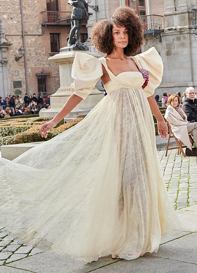 Imagen - Look de María Lafuente en el desfile inaugural de Madrid es Moda. Foto: Pablo Paniagua.