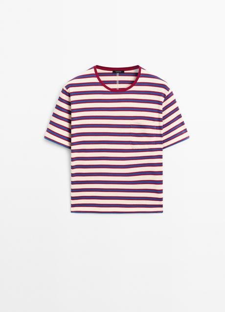 Imagen - Camiseta de rayas de Massimo Dutti (29,99 euros)