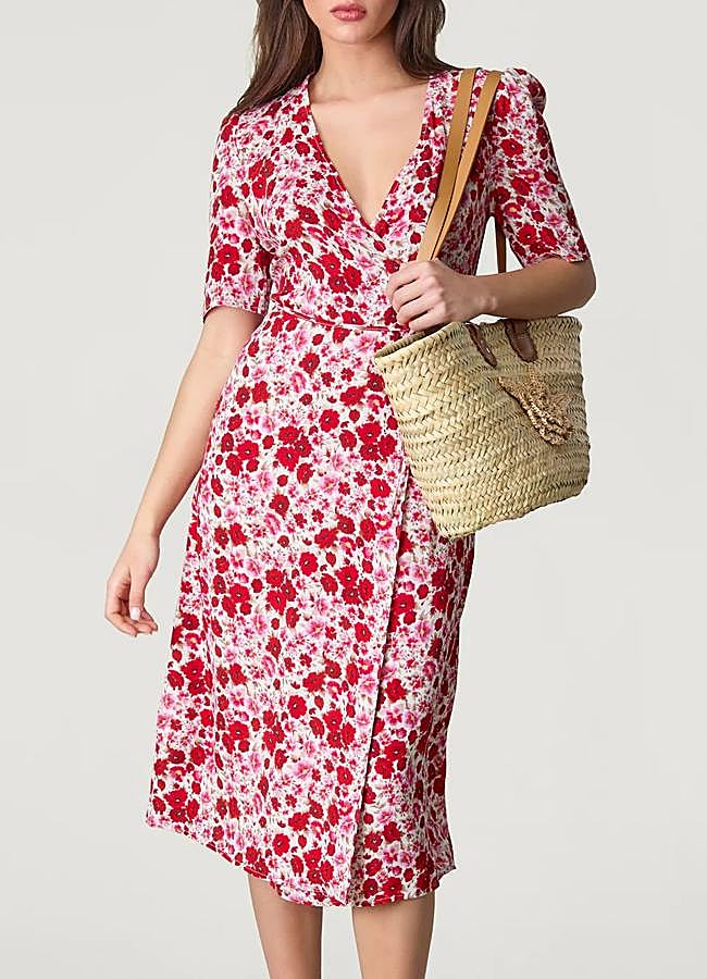 Imagen - Vestido midi floral print