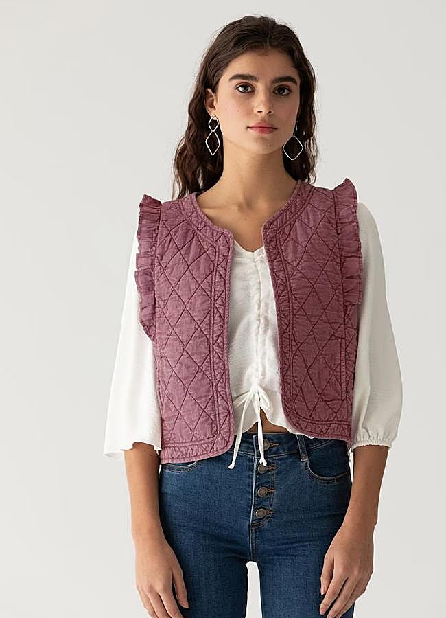 Imagen - Chaleco acolchado con volantes