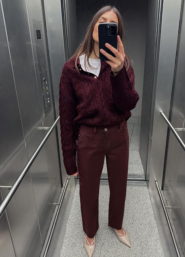 Imagen - Jersey tipo polo de Zara (ZARA)