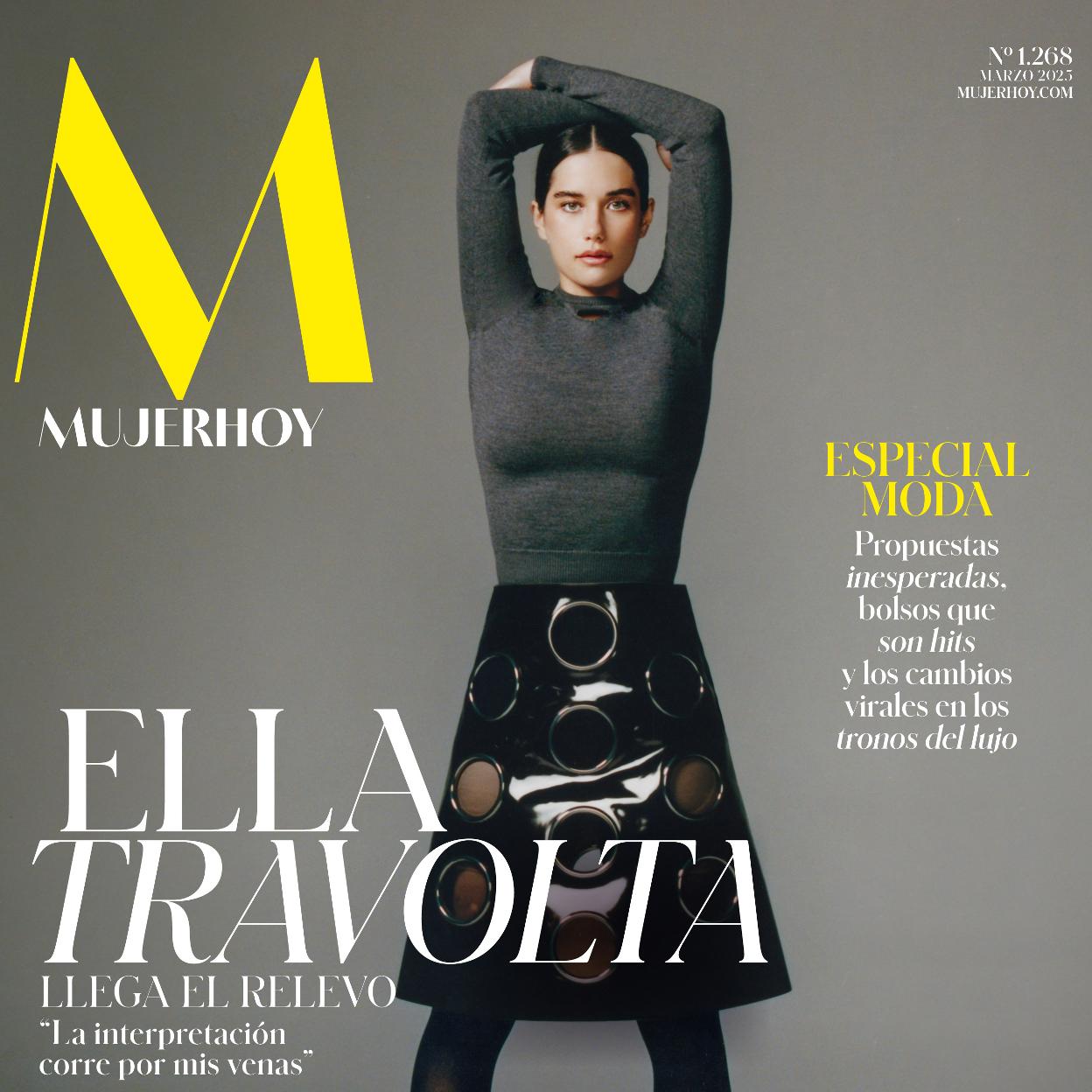 Portada del número de marzo de la revista Mujerhoy.