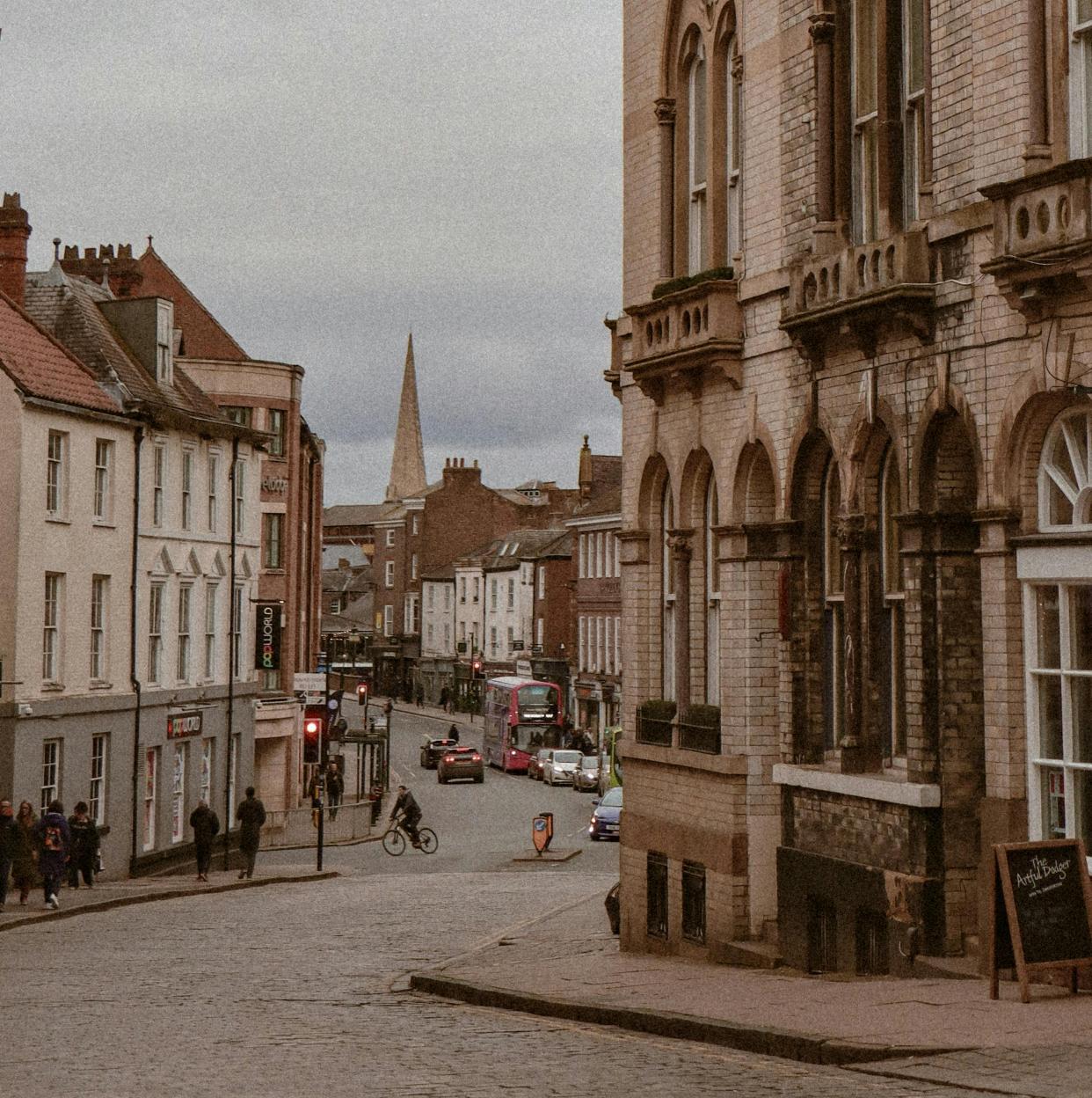 Imagen de una calle de York, situada en el condado de Yorkshire en el que transcurre La lista de las cosas perdidas. 