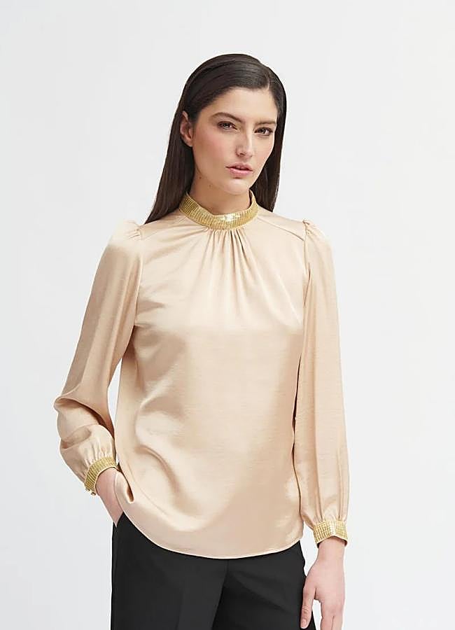 Imagen - Camisa beige de Tinta y Bariloche, 39,95 euros.