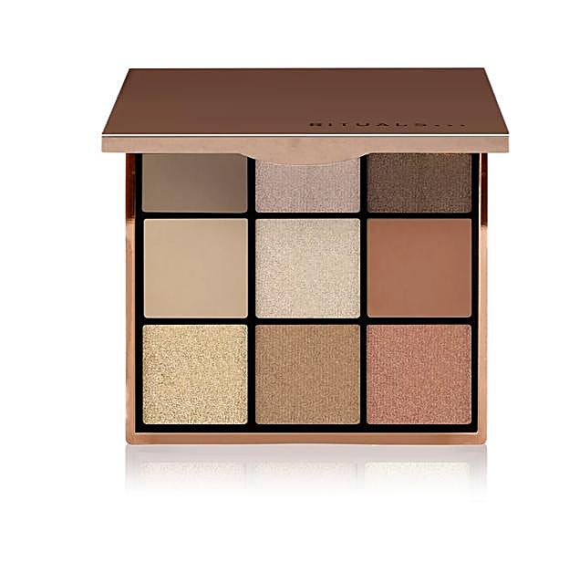 Paleta de sombras en tonos neutros de Rituals (34,90 euros).