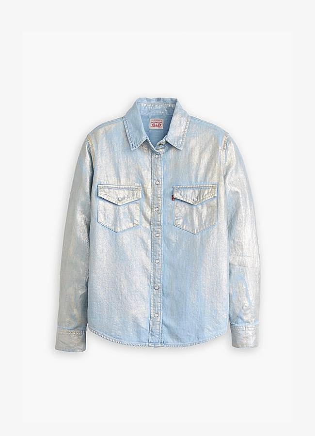 Imagen - Camisa con toque metalizado de Levi's, 76,45 euros.