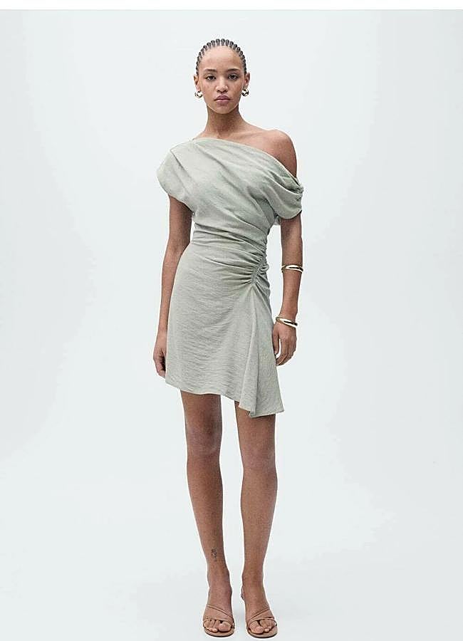 Imagen - Vestido corto pastel de Mango, 39,95 euros.