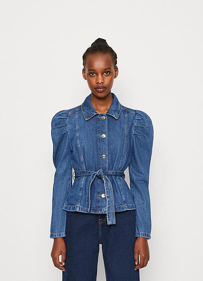 Imagen - Chaqueta con cinturón vaquera