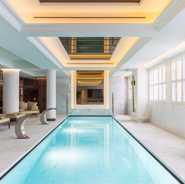 Imagen secundaria 1 - Patio, SPA y sala de cine del Hotel Casa de las Artes The Meliá Collection.