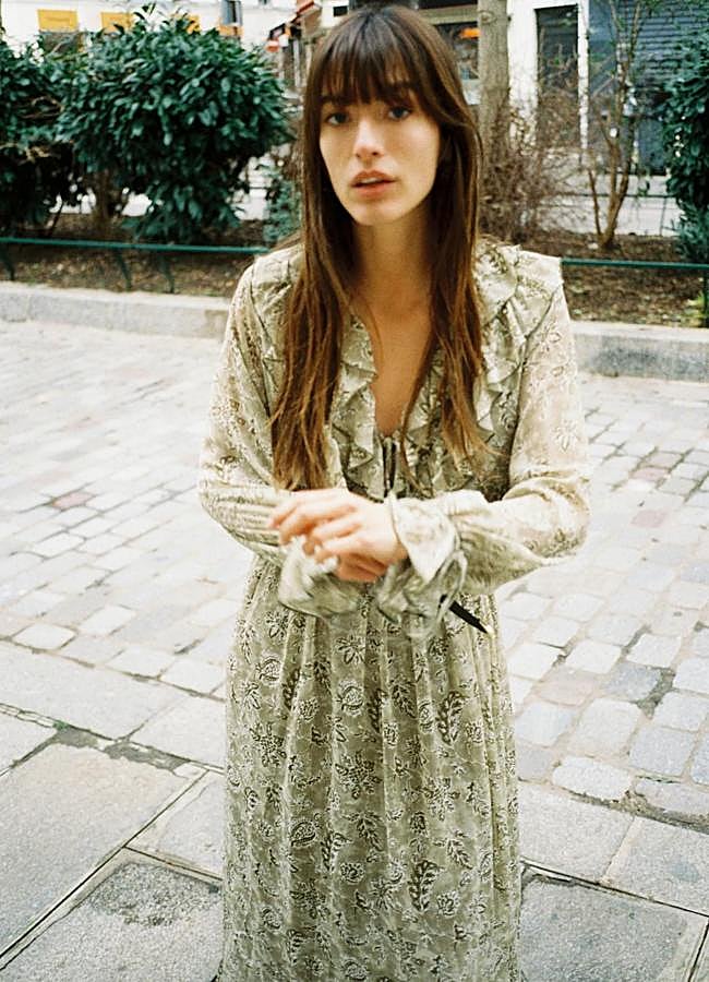 Imagen - Vestido boho midi de volantes