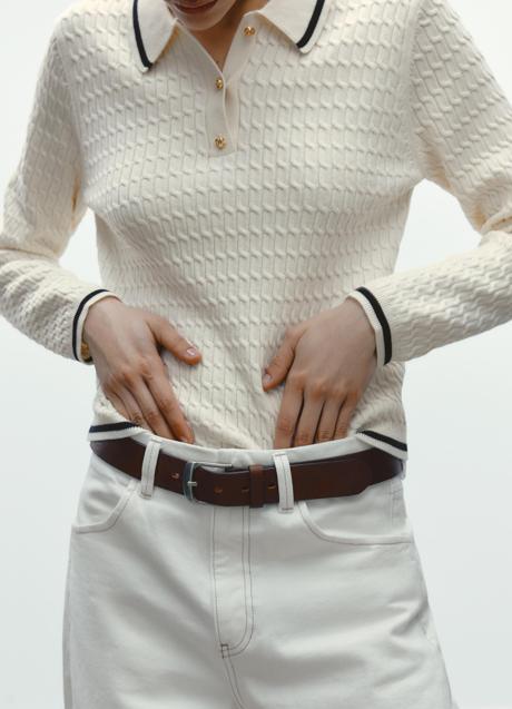 Imagen - Jersey polo de Zara (25,99 euros)