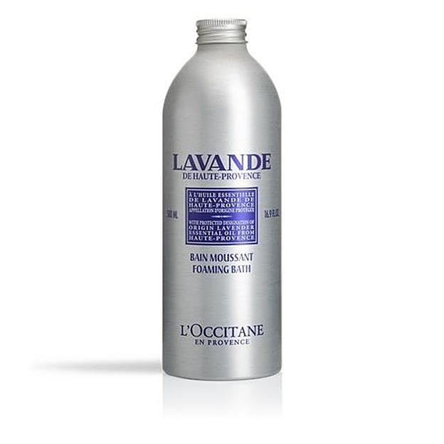 Baño Espumoso Lavanda de L'Occitane. Precio: 30 euros