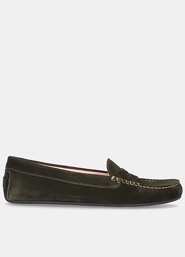 Imagen - Mocasines Josephine de mujer en ante suave de Pretty Ballerinas, 89,50 euros.