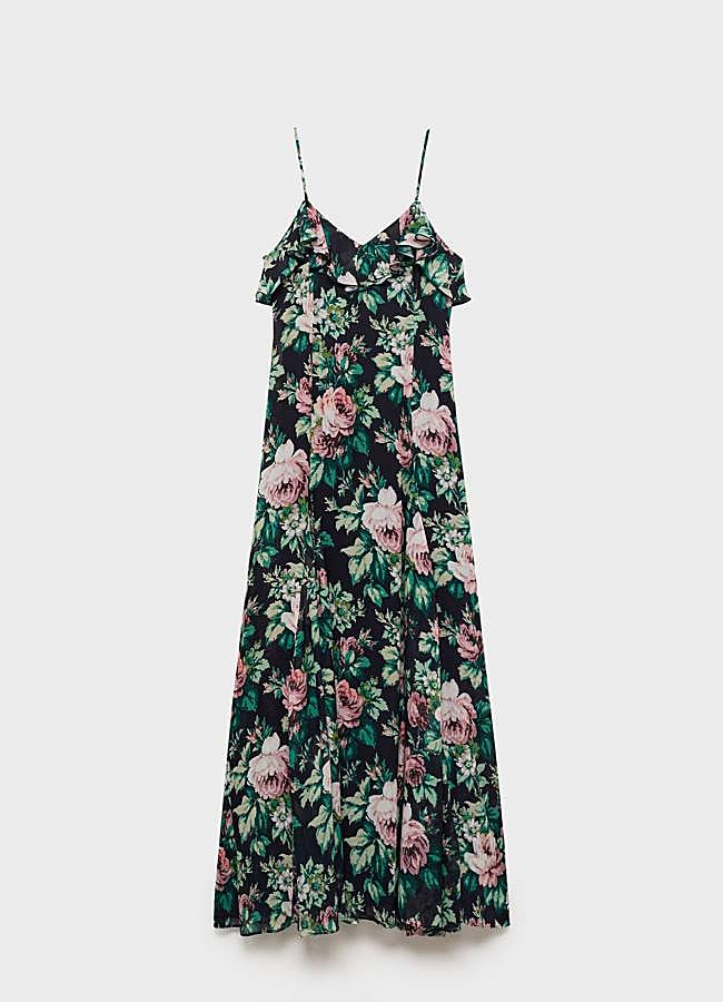 Imagen - Vestido estampado floral volantes de Mango (139,99€)