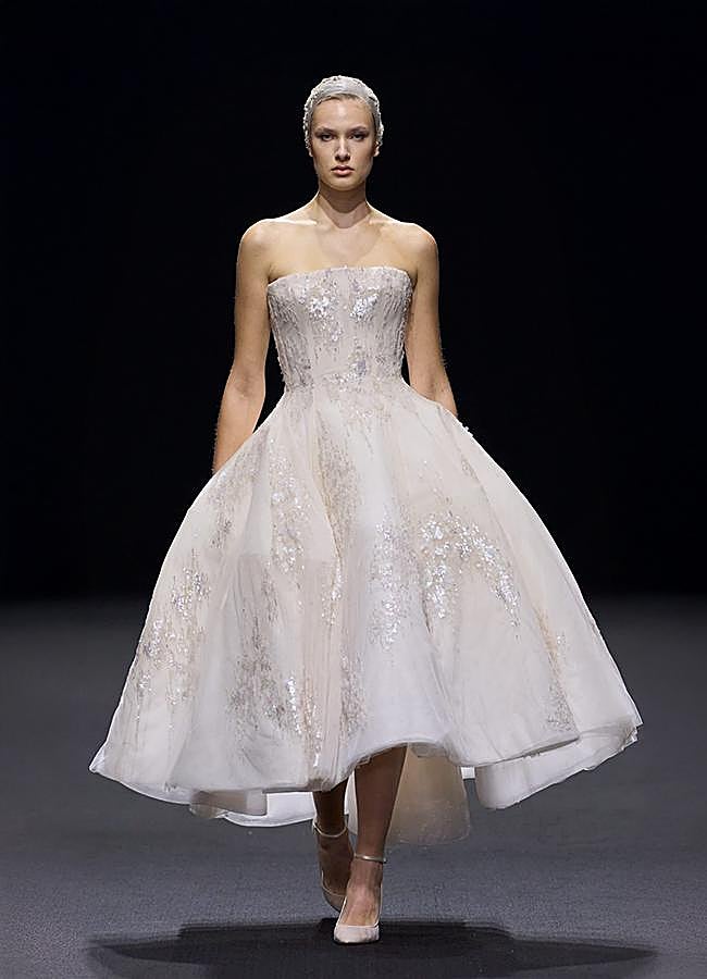 Imagen - El vestido de Paolo Sebastian durante el desfile de la Dubái Fashion Week. 