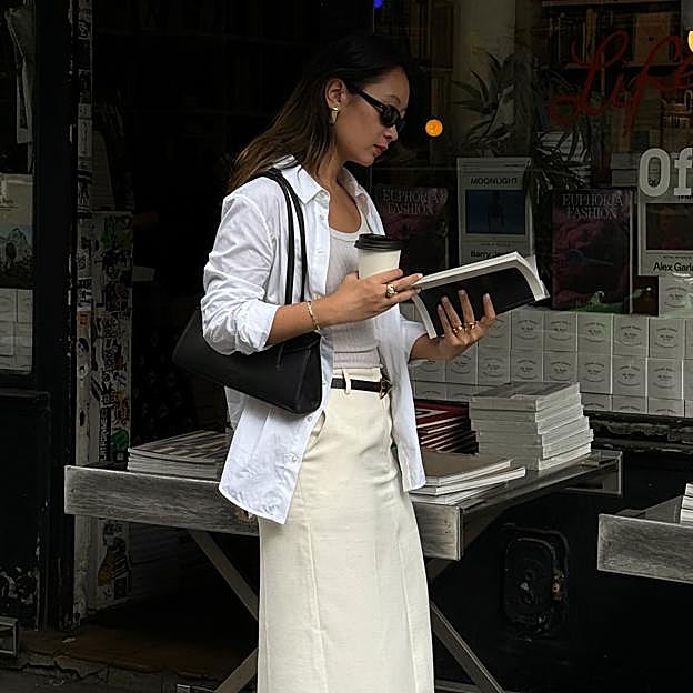 Todas hablan de las faldas columna: son femeninas y una de las tendencias más irresistibles de la primavera