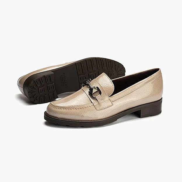 Mocasines beiges de Pitillos, 62,97 euros.