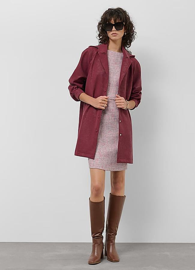 Imagen - Trench de mujer tejido técnico de Roberto Verino, 295 euros.