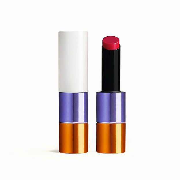 Imagen principal - Silky Lipstick Shine, Limited Edition, Beige Halo, Silky Lipstick Shine, Limited Edition, Rose Gélatine y Silky Lipstick Shine, Limited Edition, Orange Flash; todos de Hermès Beautè..