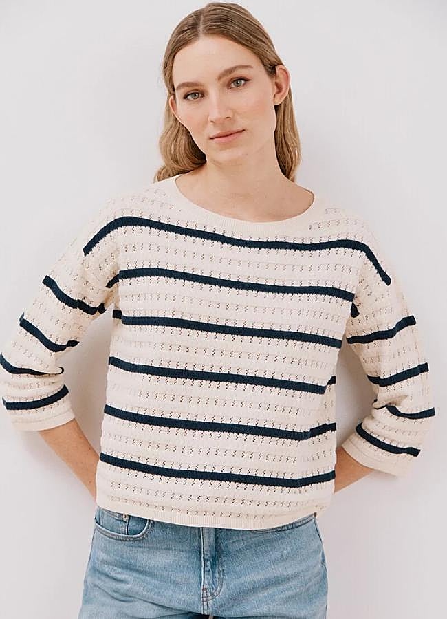 Imagen - Jersey con estampado de rayas de Cortefiel (37,49 euros).