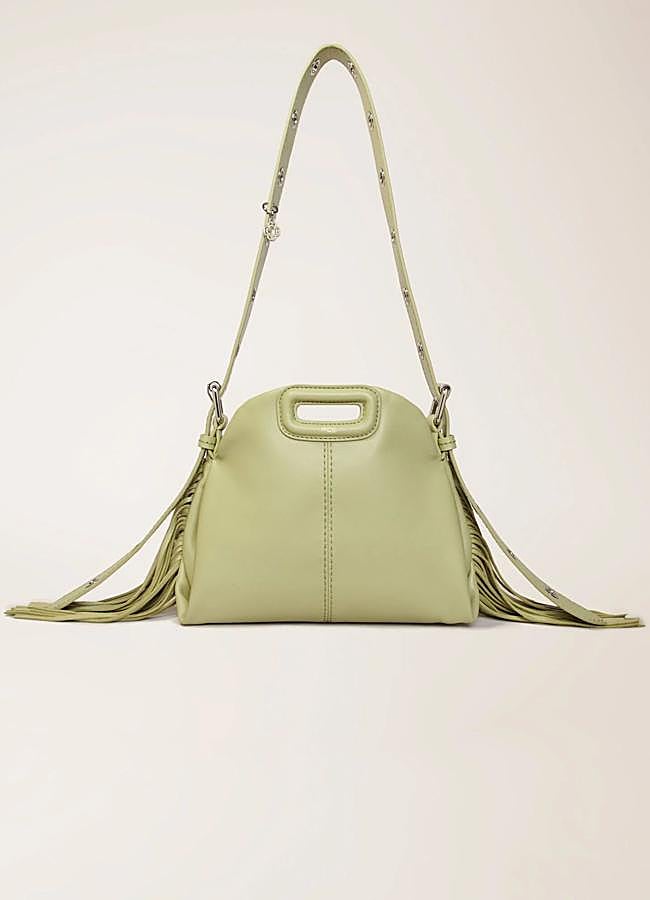 Imagen - Bolso Miss M mini de cuero liso de Maje (295€)