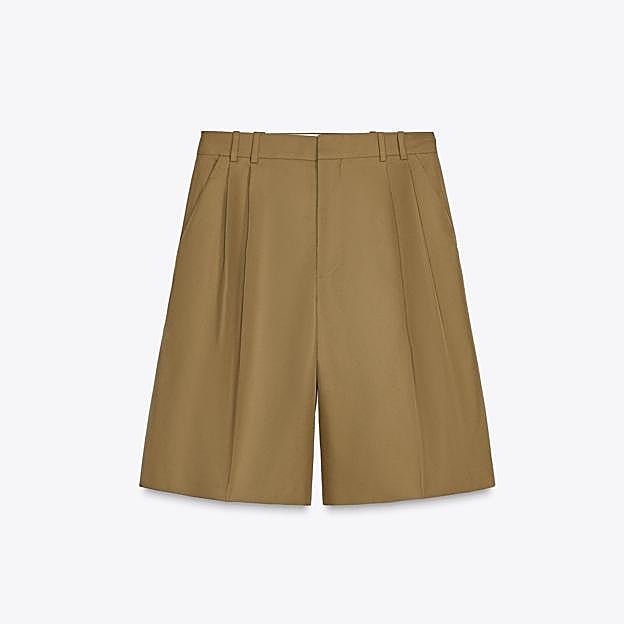 Bermudas algodón pinzas ZW Collection (39,95€)
