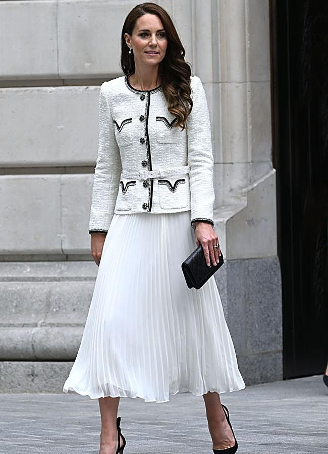 Imagen - Kate Middleton con un vestido de Self-Portrait. / GTRES