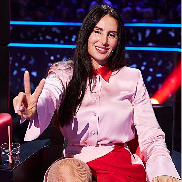 Mala Rodríguez durante su aparición en el programa La Voz. 