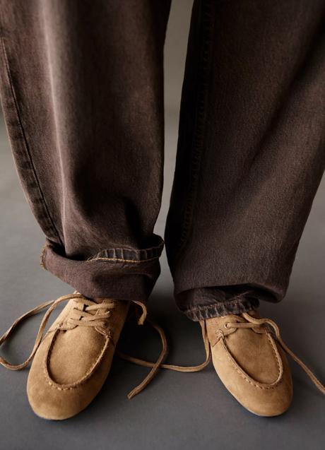 Imagen - Mocasines de piel de Pull & Bear (45,99 euros)