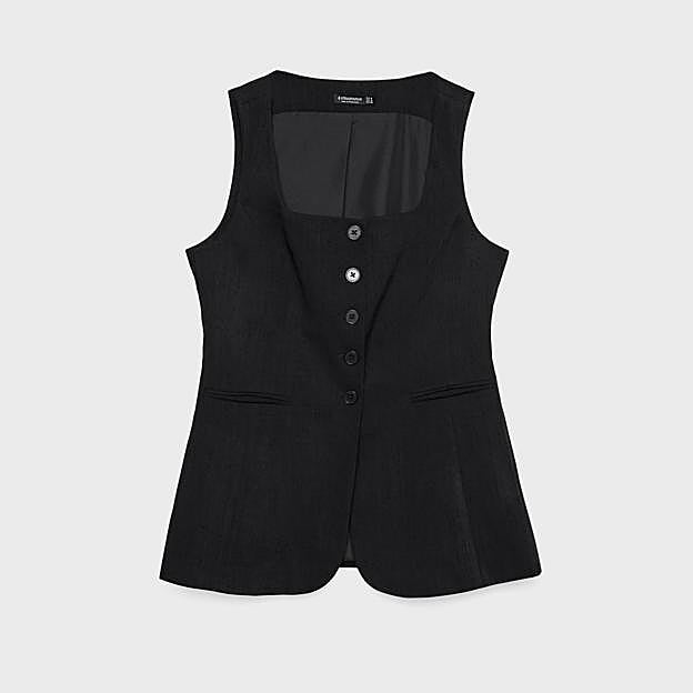 Chaleco fluido textura (29,99€)