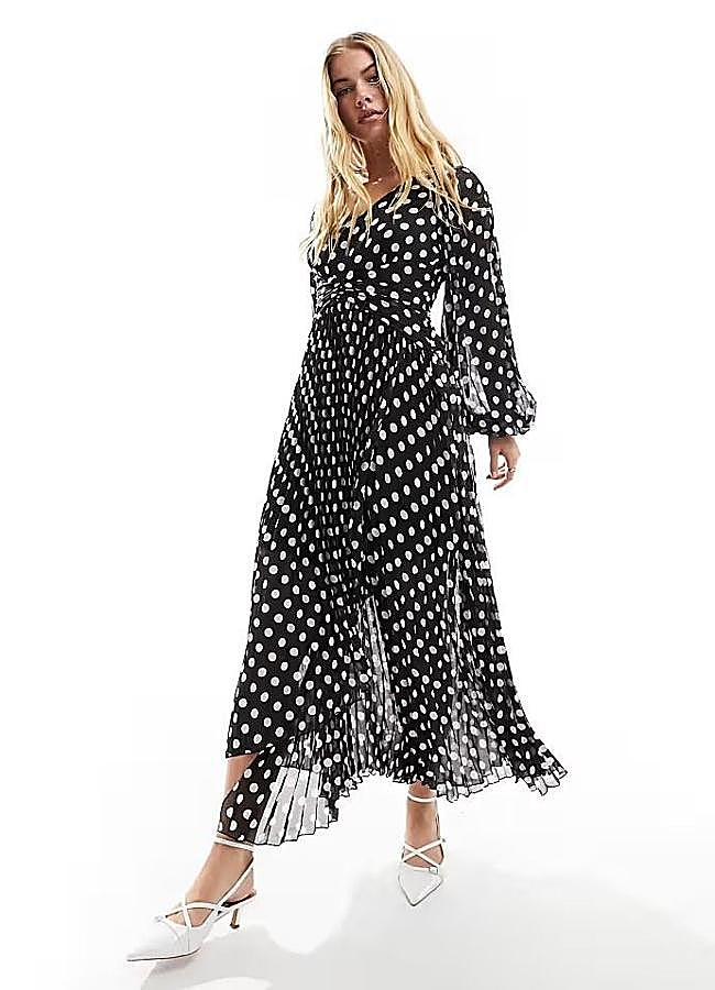 Imagen - Vestido de lunares largo vaporoso