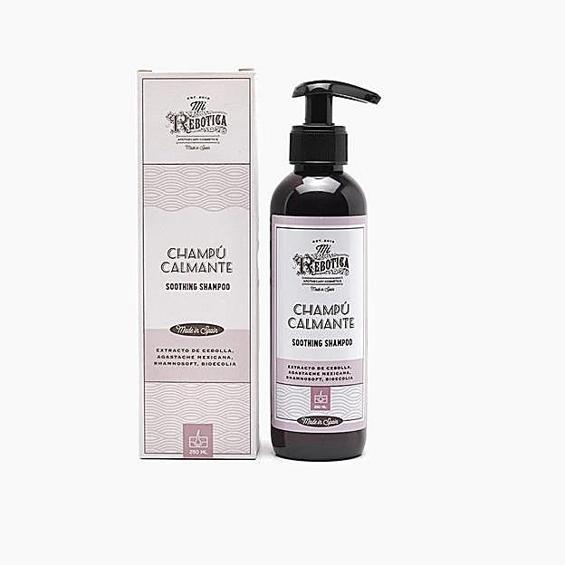Champú calmante de Mi Rebotica (19,95 euros).